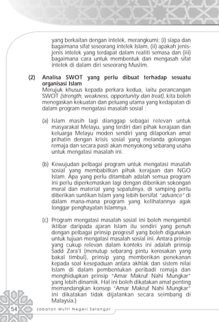 Penyelesaiaan Masalah Gejala Sosial