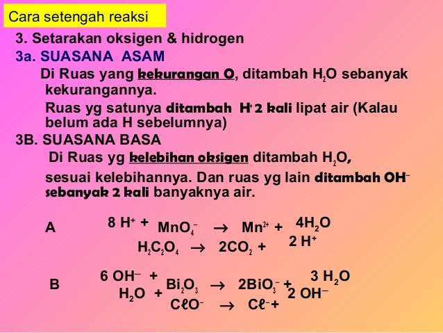 Penyetaraan redoks raz hfaa