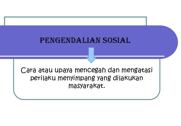 Penyimpangan sosial dan upaya pencegahannya for print