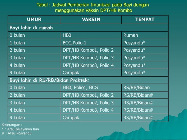 Jadwal Imunisasi Bayi Lengkap Jangan Sampai Terlewat