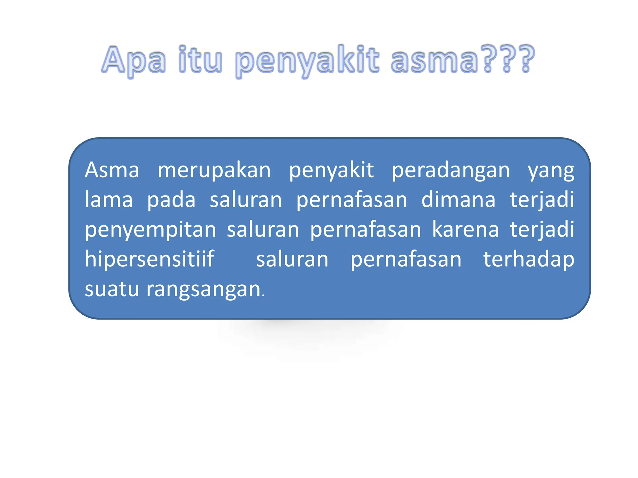 penyuluhan asma.pptx, pencegahan terhadap serangan asma | PPTX