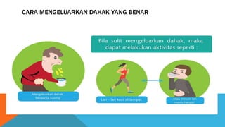 CARA MENGELUARKAN DAHAK YANG BENAR
 