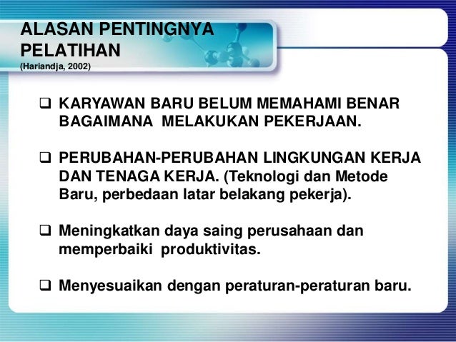 Penyusunan Kurikulum Pelatihan