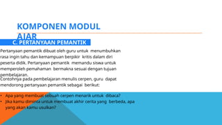 Penyusunan Modul Ajar, Kurikulum Merdeka | PPTX