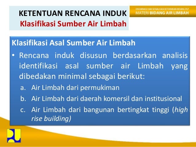 Penyusunan perencanaan sistem pengelolaan air limbah 2013
