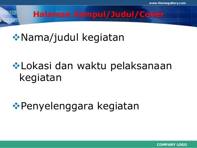 Penyusunan proposal