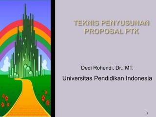 1 
Dedi Rohendi, Dr., MT. 
Universitas Pendidikan Indonesia 
 