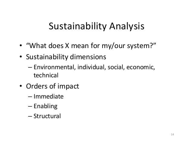 sustainability essay the enabling society
