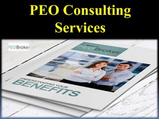 PEO Consulting
Services
 