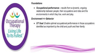 Applying the Person Environment Occupation Model to Practice