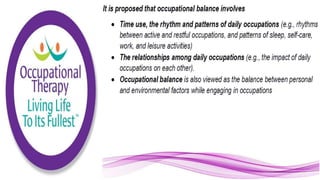 Applying the Person Environment Occupation Model to Practice