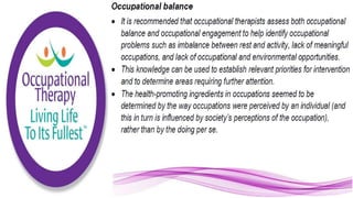 Applying the Person Environment Occupation Model to Practice