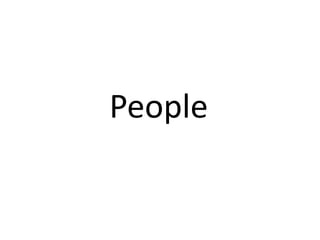 People
 