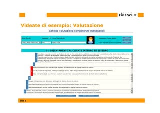 Videate di esempio: Valutazione




2011
 