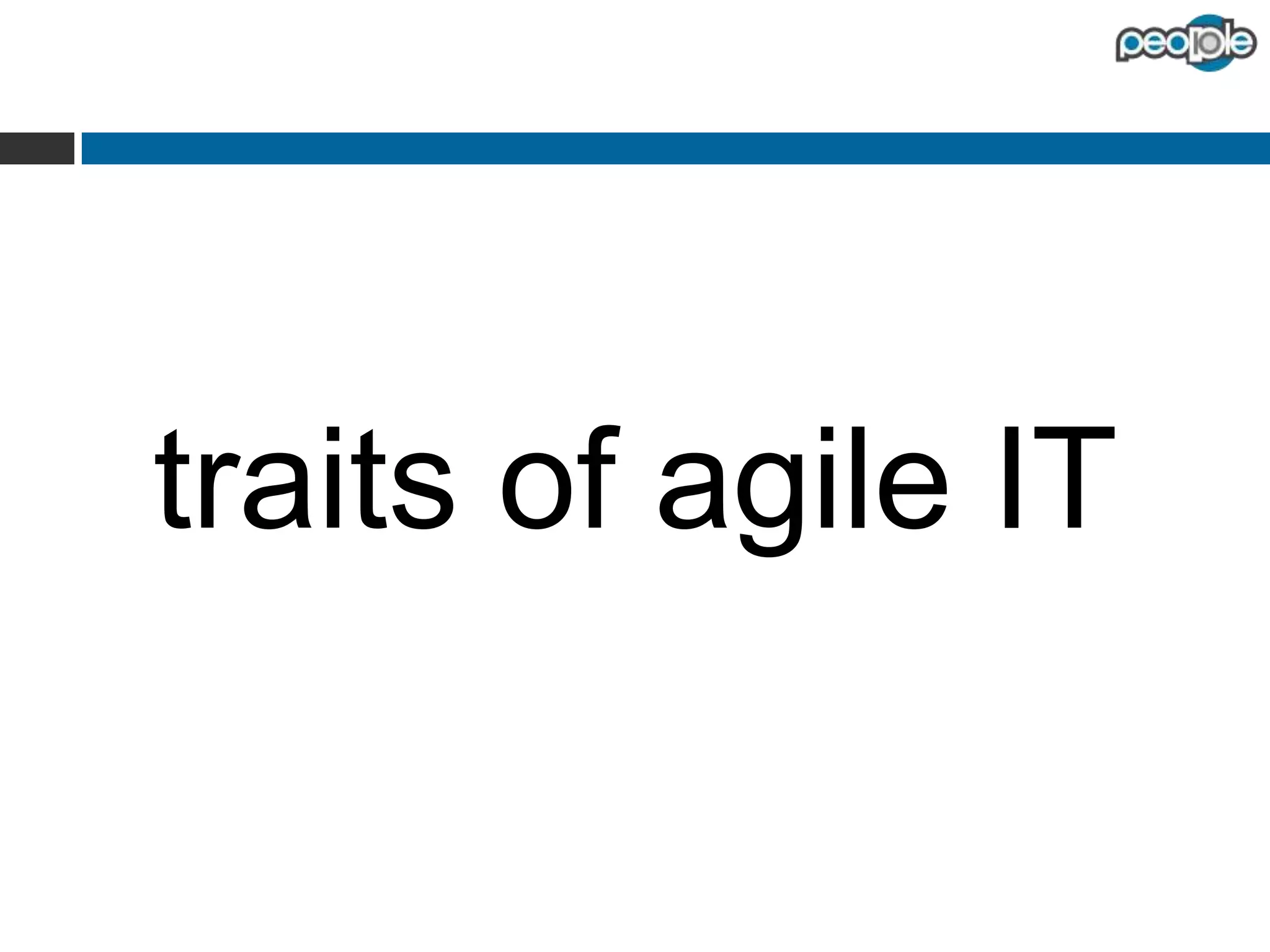 agile IT

 