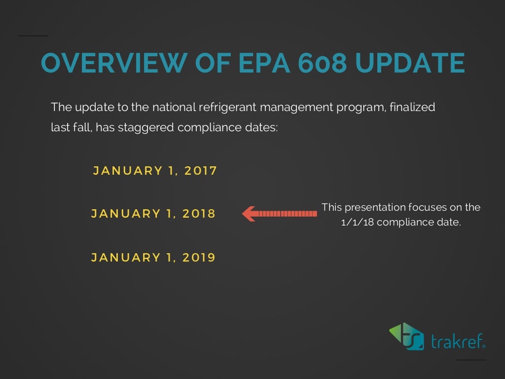 Top 6 New EPA Refrigerant Management Requirements to Know Before