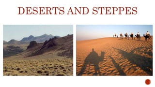 DESERTS AND STEPPES
 