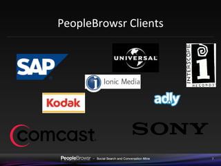 PeopleBrowsr Clients 