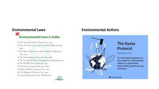 Environmental Laws Environmental Actions
 