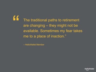 Hellowallet People first, programs second a new approach to total rewards | PDF