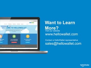 Hellowallet People first, programs second a new approach to total rewards | PDF