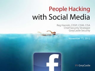 People hacking with social media 