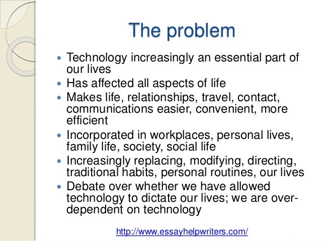 People Have Become Overly Dependent On Technology