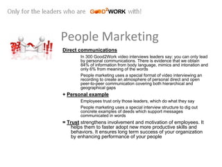 People marketing by good2work