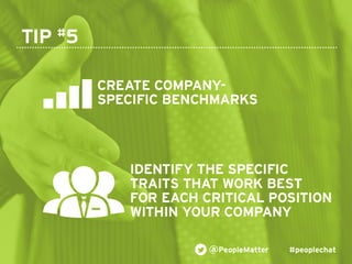 PeopleMatter: 20 Tips for Taking Your Hiring, Training and Scheduling to the Next Level Webinar