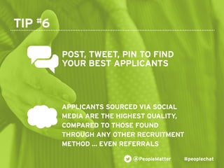 PeopleMatter: 20 Tips for Taking Your Hiring, Training and Scheduling to the Next Level Webinar