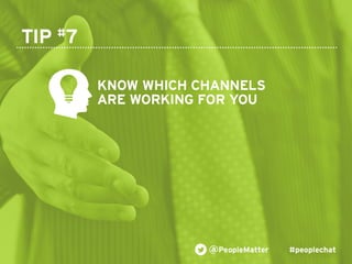 PeopleMatter: 20 Tips for Taking Your Hiring, Training and Scheduling to the Next Level Webinar