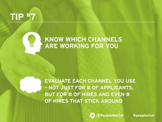 PeopleMatter: 20 Tips for Taking Your Hiring, Training and Scheduling to the Next Level Webinar