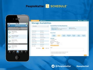 PeopleMatter: 20 Tips for Taking Your Hiring, Training and Scheduling to the Next Level Webinar