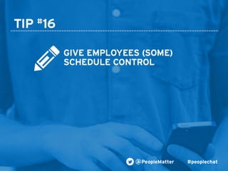 PeopleMatter: 20 Tips for Taking Your Hiring, Training and Scheduling to the Next Level Webinar