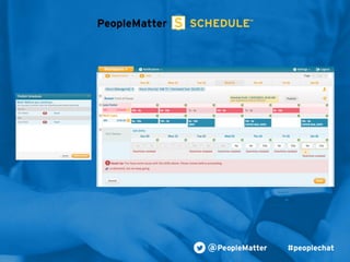 PeopleMatter: 20 Tips for Taking Your Hiring, Training and Scheduling to the Next Level Webinar