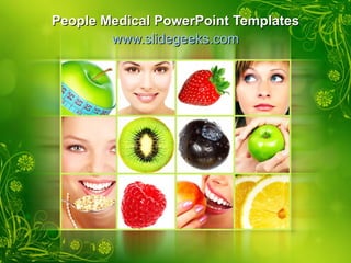 People Medical PowerPoint Templates www.slidegeeks.com 