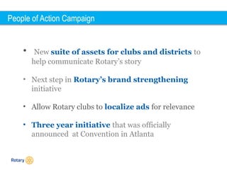 People of action campaign presentation | PPT