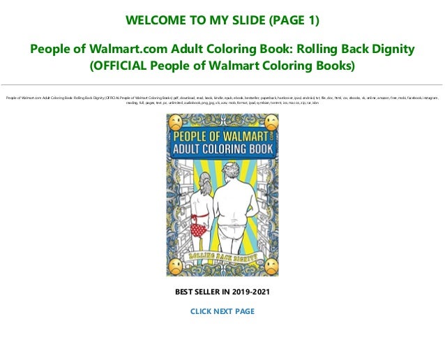 Download Free Download People Of Walmart Com Adult Coloring Book Rolling Ba