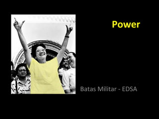 People  Power Batas Militar - EDSA 