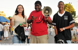 RAGE left a mark on the SOUL of BOF.
The work challenge us to define what it is that we did, and maybe more to the point… WHY.
 