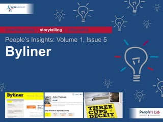 crowdsourcing | storytelling | citizenship

People’s Insights: Volume 1, Issue 5

Byliner
 