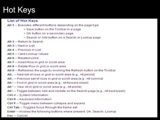 Hot Keys

 
