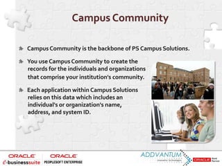 Peoplesoft Campus solutions