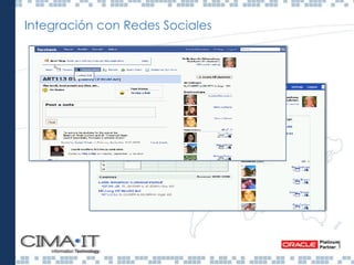 Integración con Redes Sociales
 