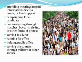 Local Participation Peoples' Participation in Local Governance | PPTX