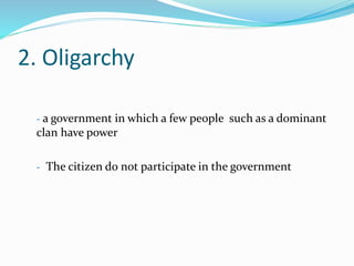 Peoples' Participation in Local Governance | PPTX