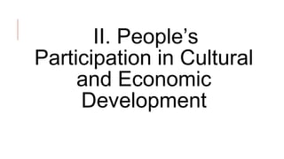 People's Participation in Governance | PPT