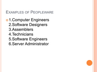 Peopleware Names Peopleware | PPTX