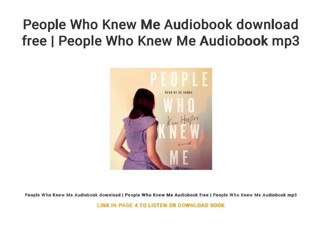 People Who Knew Me Audiobook download free People Who Knew Me Audio… People Who Knew Me Audiobook download free People Who Knew Me Audio…