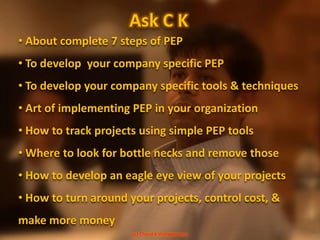 23Ask C KAbout complete 7 steps of PEP